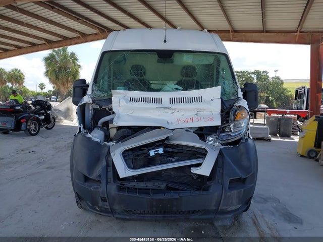2021 Ram Promaster 2500 High Roof 159 Wb მანქანა იყიდება აუქციონზე, vin: 3C6LRVDG3ME525811, აუქციონის ნომერი: 45443158
