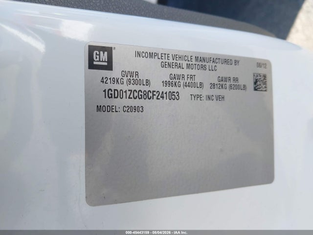 Продажа на аукционе авто 2012 Gmc Sierra 2500hd Work Truck, vin: 1GD01ZCG8CF241053, номер лота: 45443159