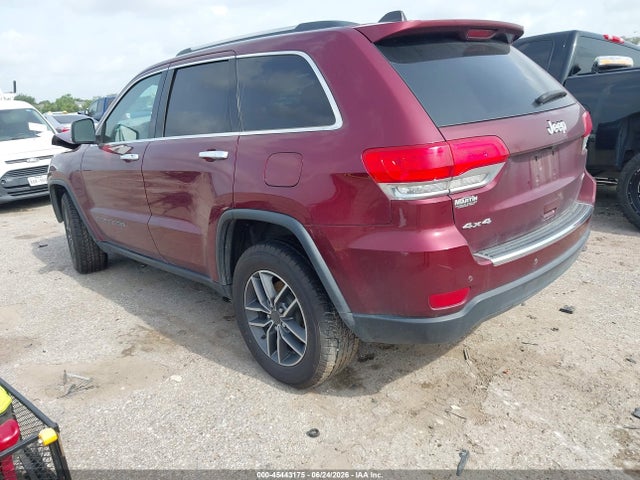 Продажа на аукционе авто 2017 Jeep Grand Cherokee Limited, vin: 1C4RJFBG3HC941793, номер лота: 45443175