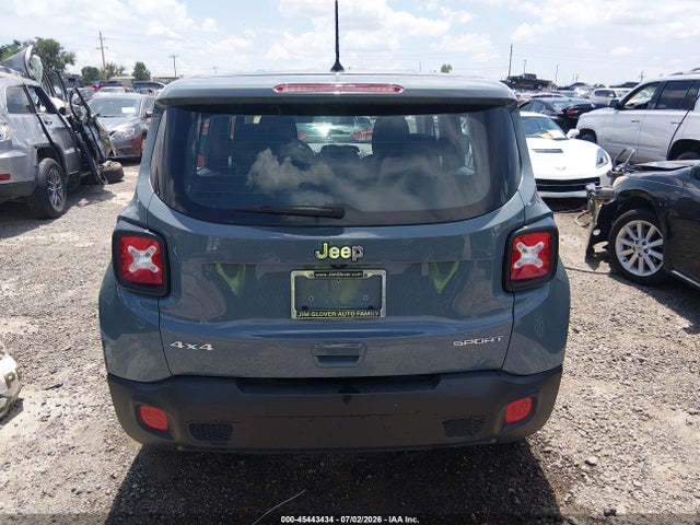 2018 Jeep Renegade Sport 4x4 მანქანა იყიდება აუქციონზე, vin: ZACCJBAB3JPJ51770, აუქციონის ნომერი: 45443434