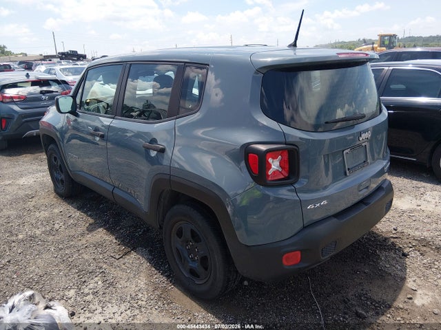 2018 Jeep Renegade Sport 4x4 მანქანა იყიდება აუქციონზე, vin: ZACCJBAB3JPJ51770, აუქციონის ნომერი: 45443434