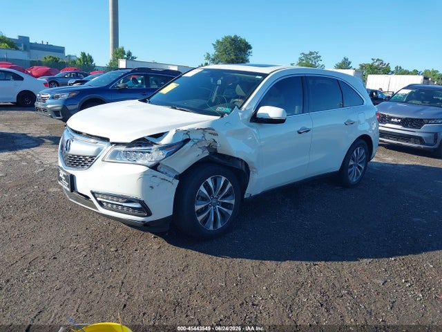 Acura Mdx Technology Package 2014 5FRYD4H49EB037691 Image 2