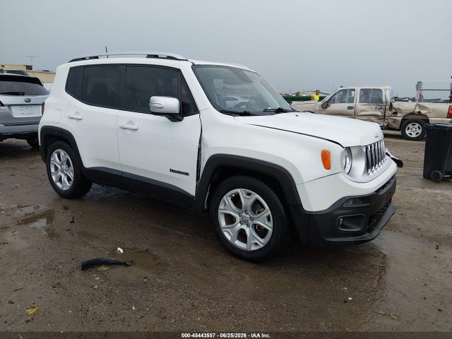 Aukcja sprzedaży 2018 Jeep Renegade Limited Fwd, vin: ZACCJADB2JPH92515, numer aukcji: 45443557