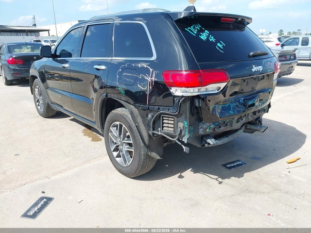 2020 Jeep Grand Cherokee Limited 4x2 მანქანა იყიდება აუქციონზე, vin: 1C4RJEBG3LC268524, აუქციონის ნომერი: 45443566