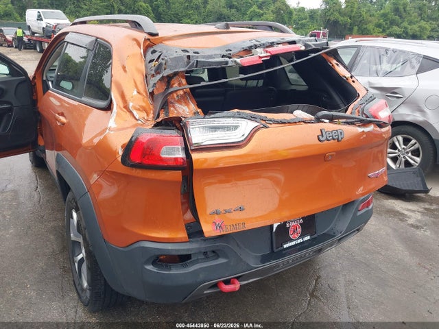 Aukcja sprzedaży 2016 Jeep Cherokee Trailhawk, vin: 1C4PJMBS9GW268893, numer aukcji: 45443850