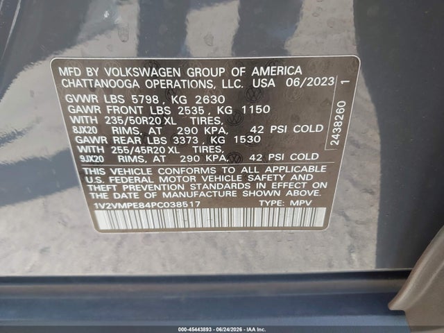 Volkswagen Id.4 Pro/pro S 2023 1V2VMPE84PC038517 Image 9