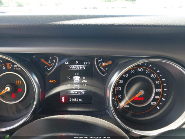 Продажа на аукционе авто 2022 Jeep Wrangler Sport S 4x4, vin: 1C4HJXAGXNW215796, номер лота: 45443960