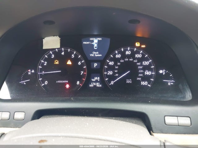 2007 Lexus Ls 460 მანქანა იყიდება აუქციონზე, vin: JTHBL46F775037710, აუქციონის ნომერი: 45443995