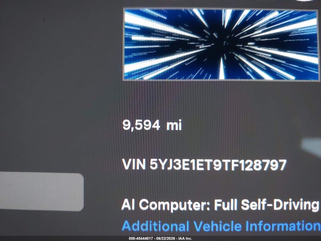 Tesla Model 3 Performance All-wheel Drive 2026 5YJ3E1ET9TF128797 Image 15
