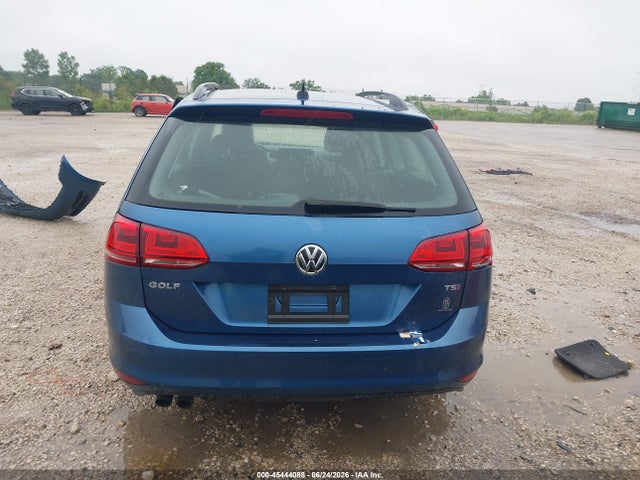 45444088 :رقم المزاد ، 3VWC17AU9GM501106 vin ، 2016 Volkswagen Golf Sportwagen Tsi S 4-door مزاد بيع