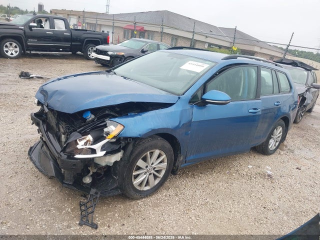 45444088 :رقم المزاد ، 3VWC17AU9GM501106 vin ، 2016 Volkswagen Golf Sportwagen Tsi S 4-door مزاد بيع