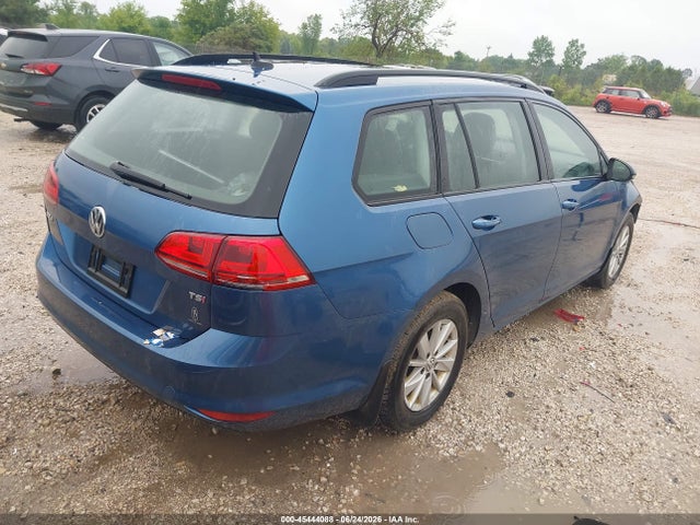 45444088 :رقم المزاد ، 3VWC17AU9GM501106 vin ، 2016 Volkswagen Golf Sportwagen Tsi S 4-door مزاد بيع