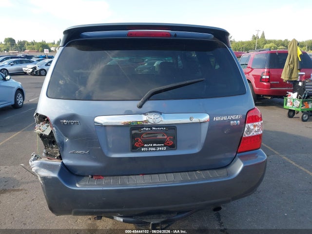Продаж на аукціоні авто 2006 Toyota Highlander Hybrid Limited V6, vin: JTEEW21A860015020, номер лоту: 45444102