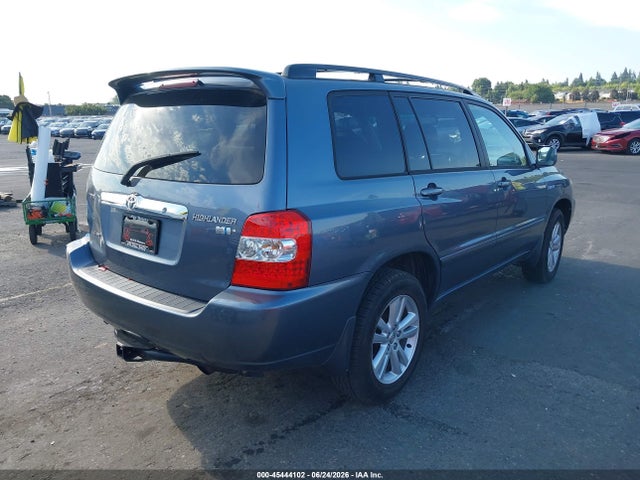 Продаж на аукціоні авто 2006 Toyota Highlander Hybrid Limited V6, vin: JTEEW21A860015020, номер лоту: 45444102