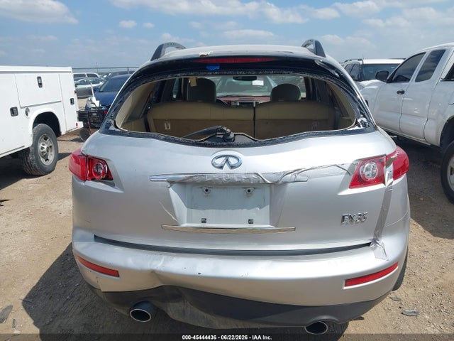 Продаж на аукціоні авто 2006 Infiniti Fx35, vin: JNRAS08U16X102994, номер лоту: 45444436