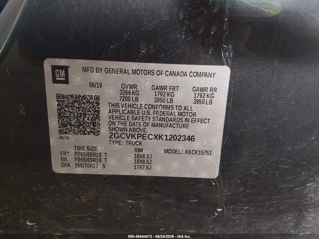 Chevrolet Silverado 1500 Ld Lt 2019 2GCVKPECXK1202346 Image 9