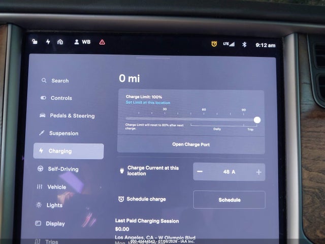 Tesla Model S 100d/75d/long Range/standard Range 2019 5YJSA1E21KF335696 Image 17