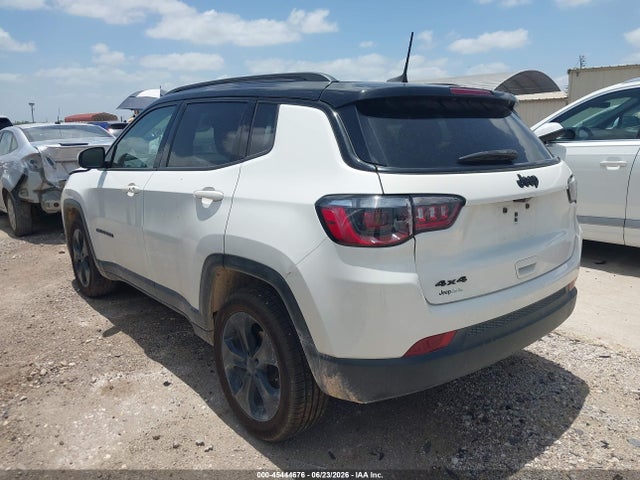 Продажа на аукционе авто 2021 Jeep Compass Altitude 4x4, vin: 3C4NJDBB3MT586677, номер лота: 45444676