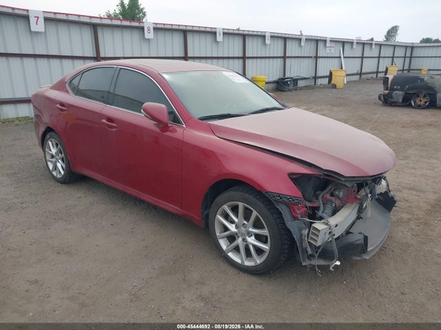 2012 Lexus Is 250 მანქანა იყიდება აუქციონზე, vin: JTHCF5C28C2035950, აუქციონის ნომერი: 45444692