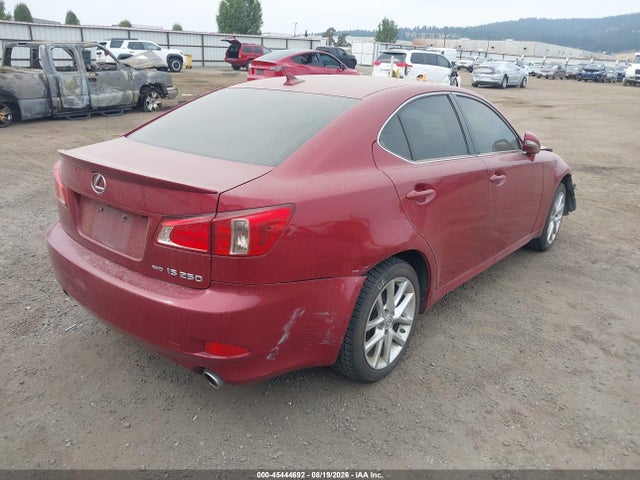 Aukcja sprzedaży 2012 Lexus Is 250, vin: JTHCF5C28C2035950, numer aukcji: 45444692