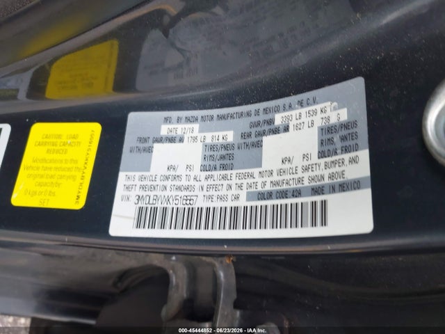 Продаж на аукціоні авто 2019 Toyota Yaris L, vin: 3MYDLBYVXKY516557, номер лоту: 45444852