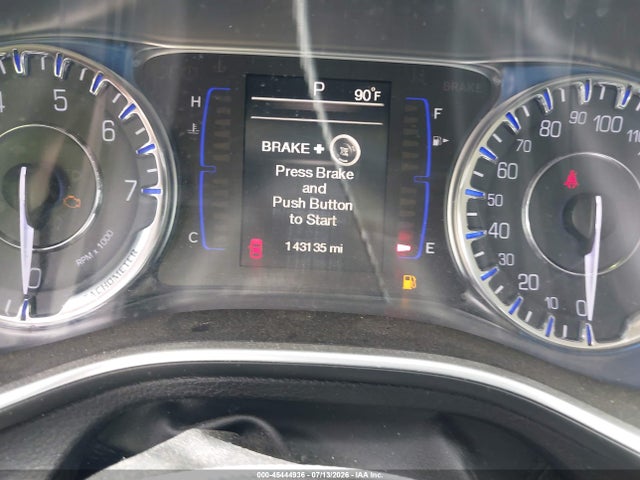Продажа на аукционе авто 2015 Chrysler 200 Limited, vin: 1C3CCCABXFN607206, номер лота: 45444936