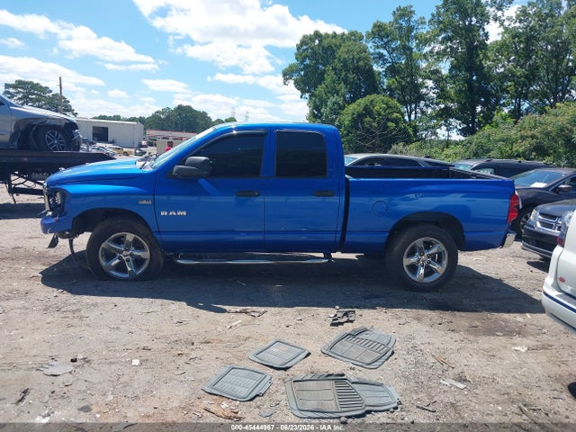 2008 Dodge Ram 1500 Slt მანქანა იყიდება აუქციონზე, vin: 1D7HA18258J220354, აუქციონის ნომერი: 45444967