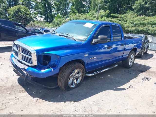 2008 Dodge Ram 1500 Slt მანქანა იყიდება აუქციონზე, vin: 1D7HA18258J220354, აუქციონის ნომერი: 45444967