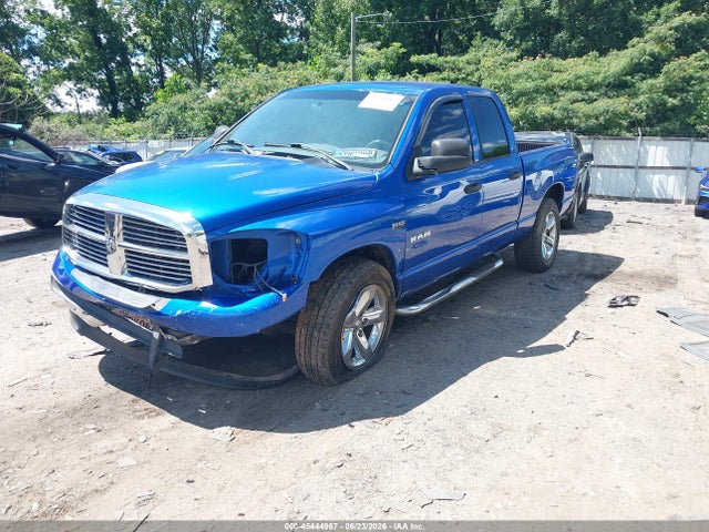 2008 Dodge Ram 1500 Slt მანქანა იყიდება აუქციონზე, vin: 1D7HA18258J220354, აუქციონის ნომერი: 45444967