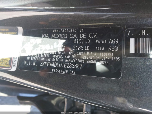 KIA K4 Gt-line 2026 3KPFW4DE0TE283887 Image 9