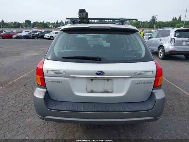 Продаж на аукціоні авто 2006 Subaru Outback 2.5i, vin: 4S4BP61C566326801, номер лоту: 45445012