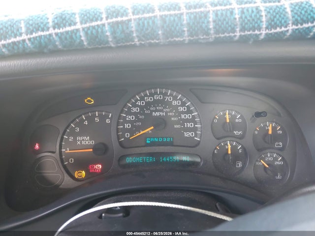 Aukcja sprzedaży 2003 Chevrolet Silverado 1500 Ls, vin: 2GCEC19V131293627, numer aukcji: 45445212