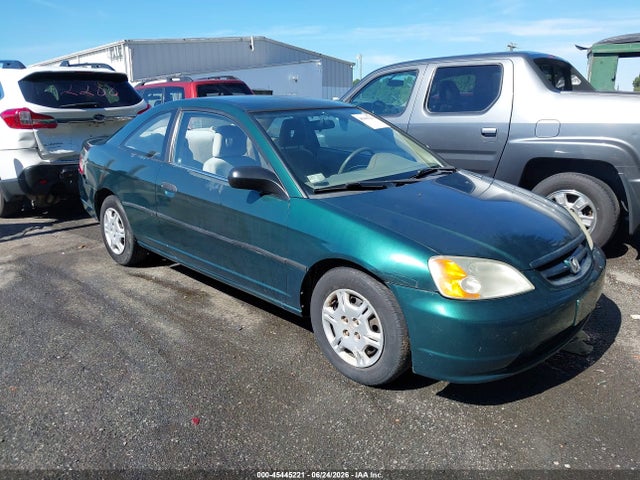 Aukcja sprzedaży 2001 Honda Civic Lx, vin: 1HGEM22501L032060, numer aukcji: 45445221