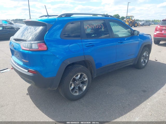 Aukcja sprzedaży 2019 Jeep Cherokee Trailhawk 4x4, vin: 1C4PJMBX4KD362566, numer aukcji: 45445223