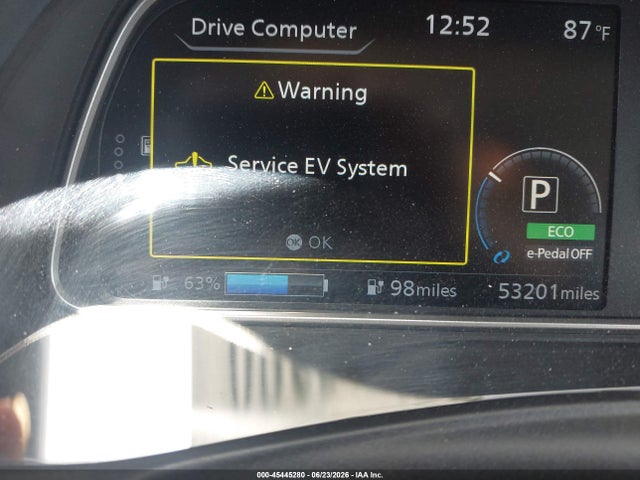 Продажа на аукционе авто 2023 Nissan Leaf S 40 Kwh, vin: 1N4AZ1BV1PC555868, номер лота: 45445280