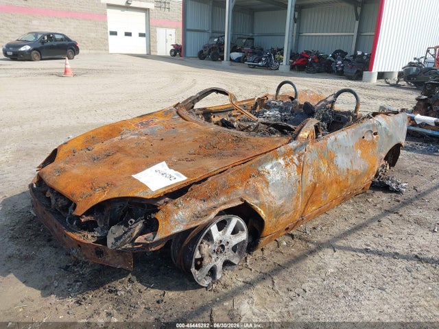45445282 :رقم المزاد ، WDBKK49F12F269835 vin ، 2002 Mercedes-benz Slk 230 Kompressor مزاد بيع