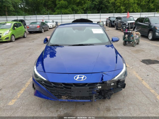 45445287 :رقم المزاد ، KMHLM4AG8NU360567 vin ، 2022 Hyundai Elantra Sel مزاد بيع