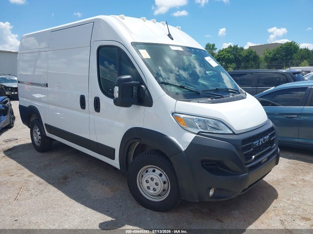 Aukcja sprzedaży 2025 Ram Promaster 2500 Tradesman High Roof 136 Wb W/pass Seat, vin: 3C6LRVCG9SE513256, numer aukcji: 45445393