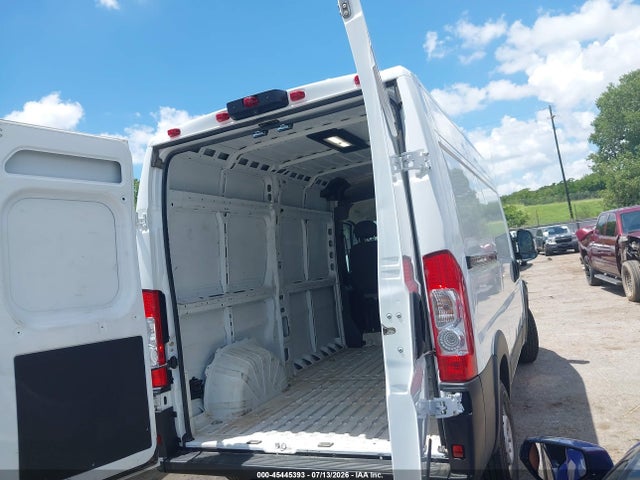 Aukcja sprzedaży 2025 Ram Promaster 2500 Tradesman High Roof 136 Wb W/pass Seat, vin: 3C6LRVCG9SE513256, numer aukcji: 45445393