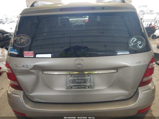 Aukcja sprzedaży 2007 Mercedes-benz Gl 450 4matic, vin: 4JGBF71E87A152022, numer aukcji: 45445468