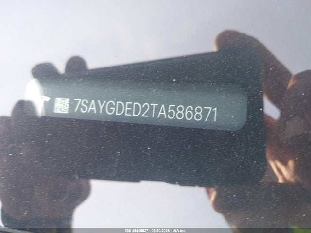 Aukcja sprzedaży 2026 Tesla Model Y Premium Rear-wheel Drive/rear-wheel Drive, vin: 7SAYGDED2TA586871, numer aukcji: 45445527