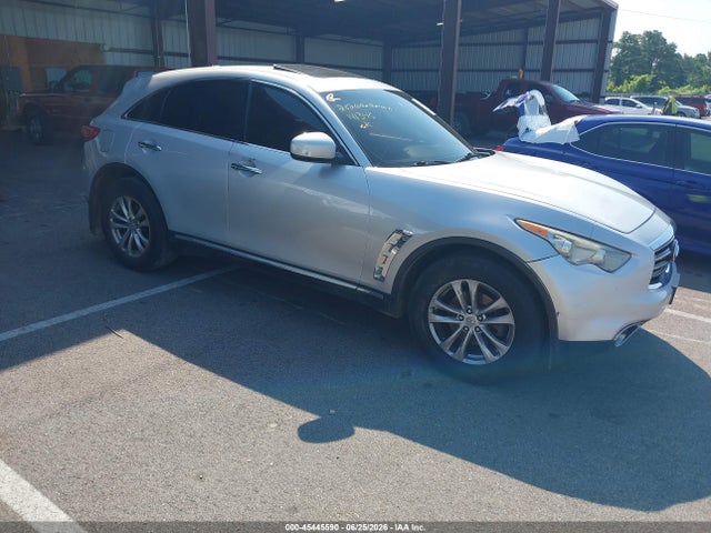 2013 Infiniti Fx37 მანქანა იყიდება აუქციონზე, vin: JN8CS1MU6DM141345, აუქციონის ნომერი: 45445590