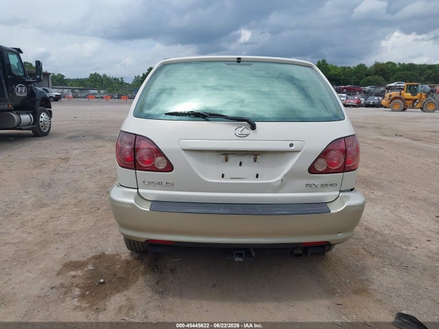 Продажа на аукционе авто 2000 Lexus Rx 300, vin: JT6GF10U9Y0056916, номер лота: 45445622
