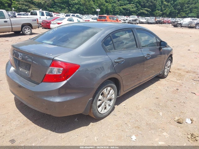 2012 Honda Civic Lx მანქანა იყიდება აუქციონზე, vin: 19XFB2F56CE087398, აუქციონის ნომერი: 45445651