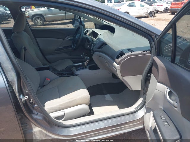 2012 Honda Civic Lx მანქანა იყიდება აუქციონზე, vin: 19XFB2F56CE087398, აუქციონის ნომერი: 45445651