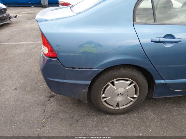 Aukcja sprzedaży 2009 Honda Civic Hybrid, vin: JHMFA36289S001222, numer aukcji: 45445714