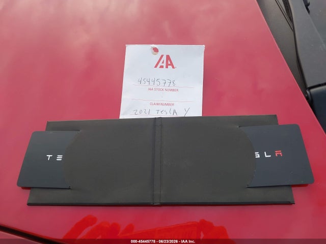 45445778 :رقم المزاد ، 5YJYGDEE0MF183630 vin ، 2021 Tesla Model Y Long Range Dual Motor All-wheel Drive مزاد بيع