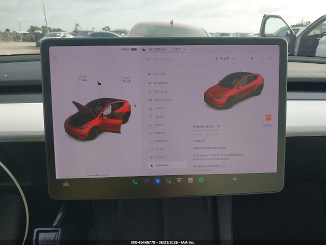 45445778 :رقم المزاد ، 5YJYGDEE0MF183630 vin ، 2021 Tesla Model Y Long Range Dual Motor All-wheel Drive مزاد بيع