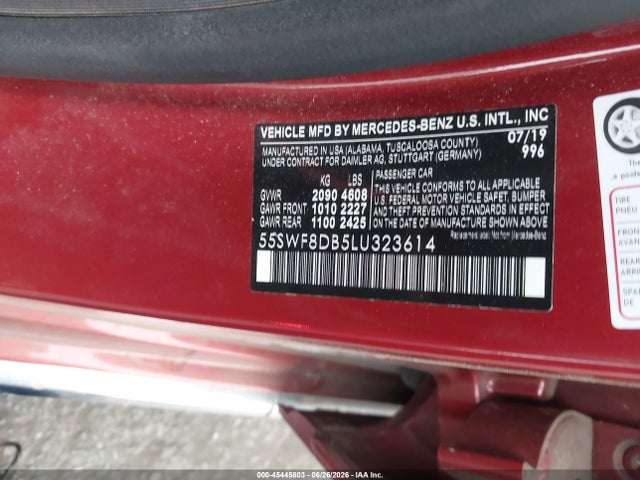 Mercedes-Benz C 300 2020 55SWF8DB5LU323614 Image 9