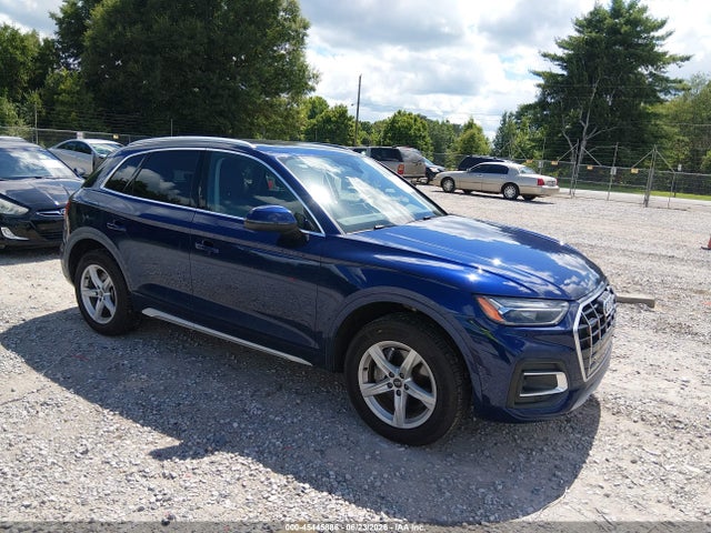 2021 Audi Q5 Premium 45 Tfsi Quattro S Tronic მანქანა იყიდება აუქციონზე, vin: WA1AAAFY7M2027124, აუქციონის ნომერი: 45445886